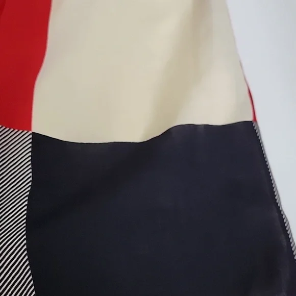 Jaeger Color Block Wool Skirts/ Size 6. - Picture 7 of 10